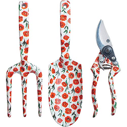 Patterned Tools - Red Poppy