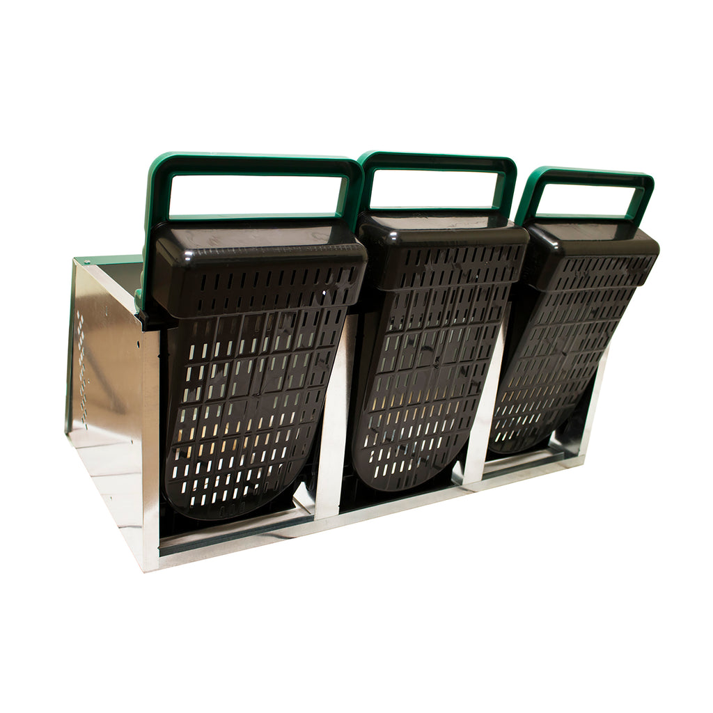 CLASSIC 3 Compartment Roll Out Nesting Box